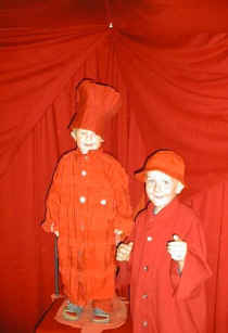 Farbdusche (hier rot)